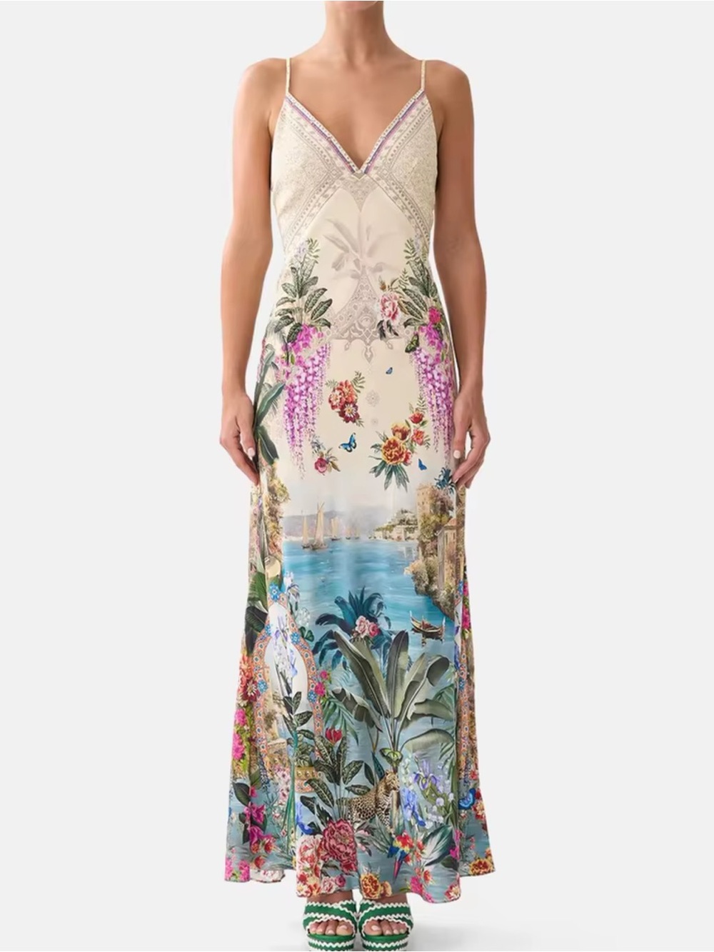 CAMILLA
Floral Print V-Neck Dress - Neutrals
$950 New